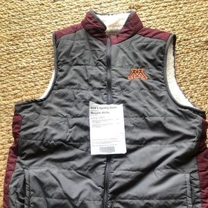 Minnesota Gophers Reversible Vest SZ X-Large